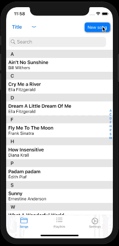 1 Songs And Playlists