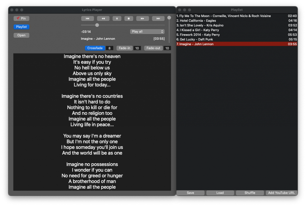 Lyrics Player